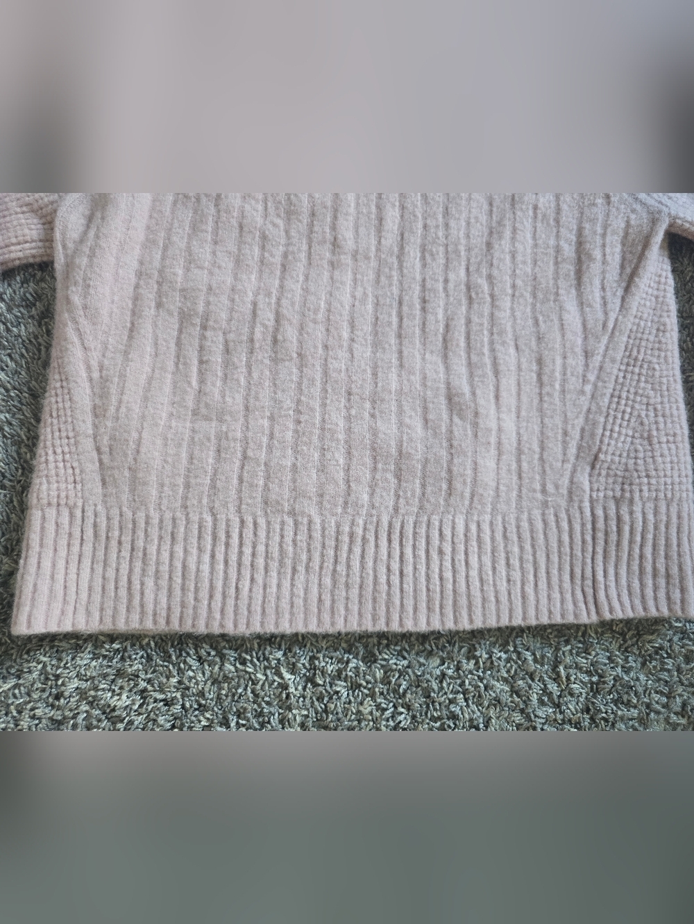 Athleta Layover Crew Sweater Orchid Pink Wool Womens Size Small - Picture 9 of 11